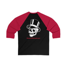 Load image into Gallery viewer, SD Top Hat Unisex 3/4 Sleeve Baseball Tee
