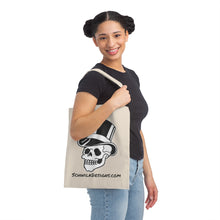 Load image into Gallery viewer, SD Top Hat Canvas Tote Bag