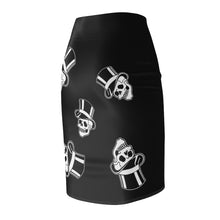 Load image into Gallery viewer, Top Hat Women's Pencil Skirt