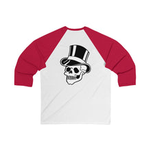 Load image into Gallery viewer, Top Hat Unisex 3/4 Sleeve Baseball Tee