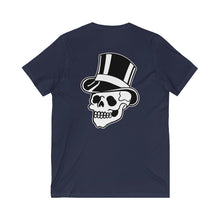 Load image into Gallery viewer, Top Hat Short Sleeve V-Neck Tee