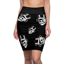 Load image into Gallery viewer, Top Hat Women's Pencil Skirt