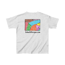 Load image into Gallery viewer, SD CTS Special Edition Design "Stained Glass" Kids Heavy Cotton™ Tee
