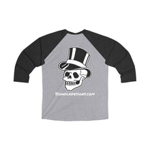 Load image into Gallery viewer, SD Top Hat Unisex Tri-Blend 3/4 Raglan Tee
