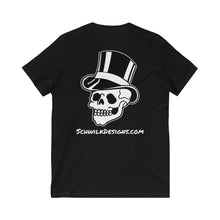 Load image into Gallery viewer, SD Top Hat Short Sleeve V-Neck Tee
