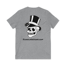 Load image into Gallery viewer, SD Top Hat Short Sleeve V-Neck Tee