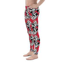 Load image into Gallery viewer, X-mas Top Hat Skull Men's Leggings