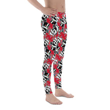 Load image into Gallery viewer, X-mas Top Hat Skull Men's Leggings
