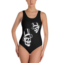 Load image into Gallery viewer, Top Hat One-Piece Swimsuit
