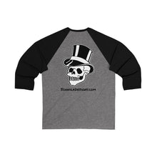 Load image into Gallery viewer, SD Top Hat Unisex 3/4 Sleeve Baseball Tee

