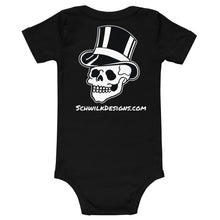 Load image into Gallery viewer, Top Hat Baby short sleeve one piece