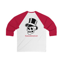 Load image into Gallery viewer, SD Top Hat Unisex 3/4 Sleeve Baseball Tee