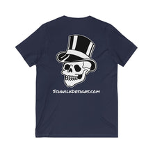 Load image into Gallery viewer, SD Top Hat Short Sleeve V-Neck Tee