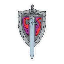 Load image into Gallery viewer, Sword & Shield Bubble-free stickers